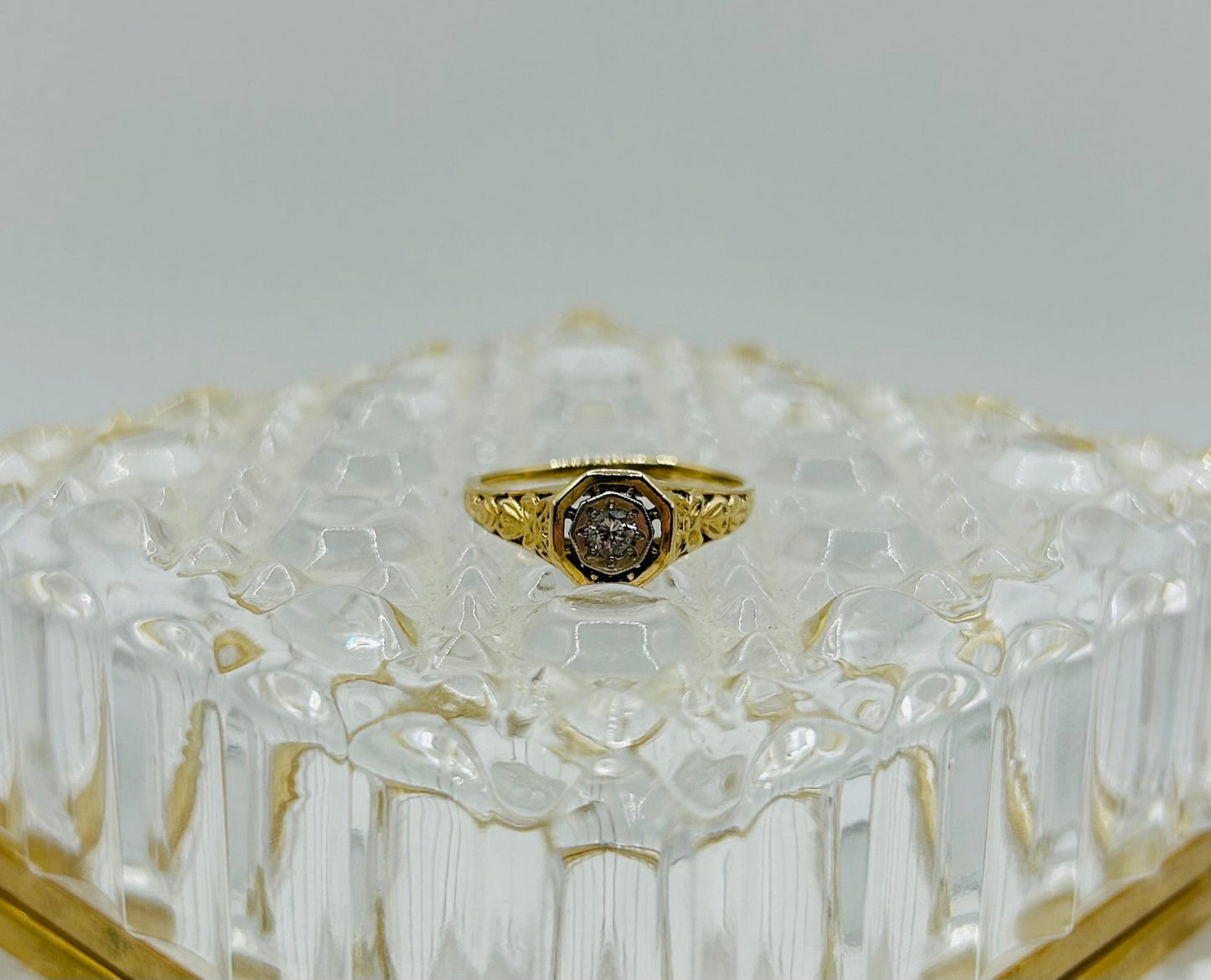 Diamond Ring (.25pts t.w.) in 14K Yellow Gold