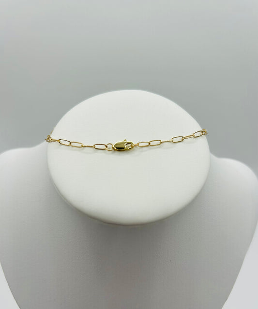 Gold Chain Bracelet in 14K Yellow Gold