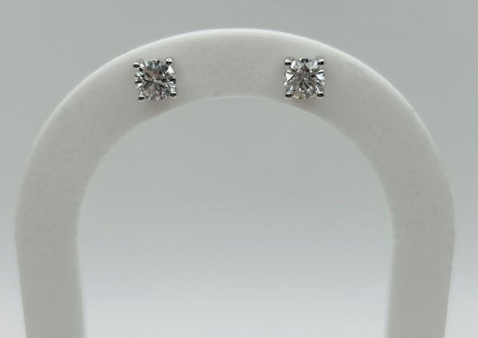 Lab Grown Diamond Stud Earrings (1.50ct t.w.) in 14kt White Gold